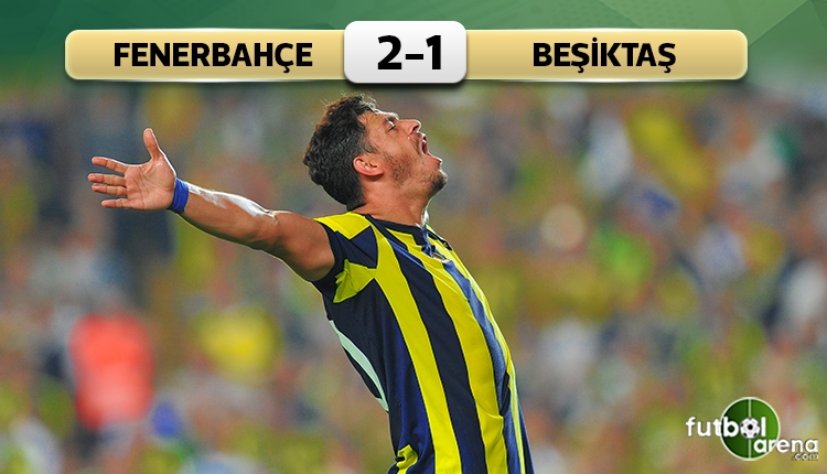 Fenerbahçe 2-1 Beşiktaş maç özeti ve golleri (İZLE)