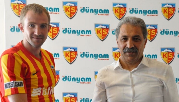 Kayserispor'da Oleksandr Kucker milli takıma çağrıldı