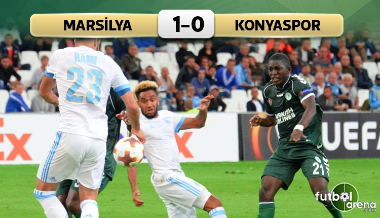 Marsilya 1-0 Konyaspor maç özeti ve golü (İZLE)