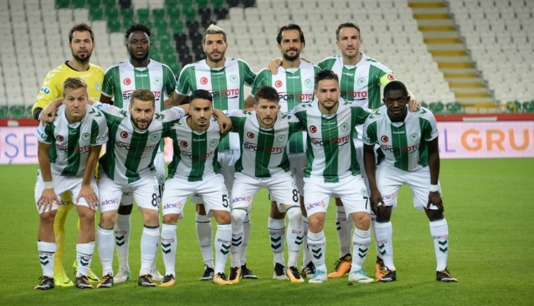 Konyasporun UEFA kadrosu belli oldu