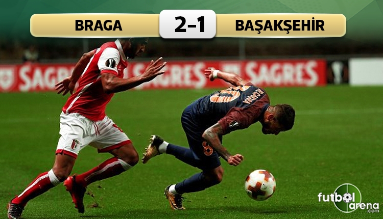 Braga 2-1 Medipol Başakşehir maç özeti ve golleri (İZLE)