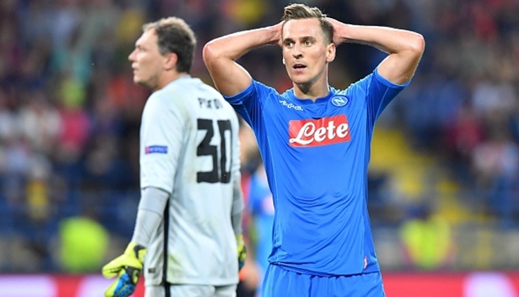 Napoli'de Arkadiusz Milik üzüntüsü