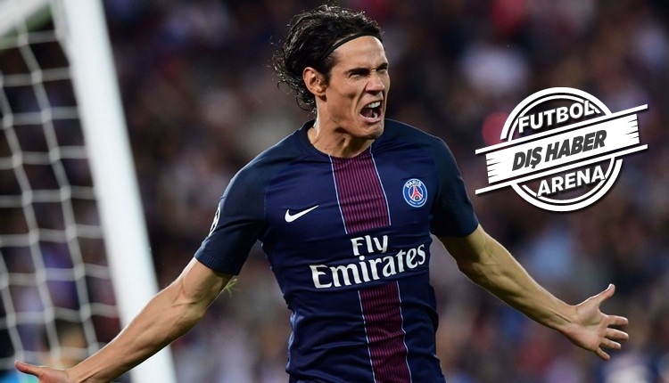 PSG'li Edison Cavani'ye 3 talip! Chelsea, Napoli, Everton