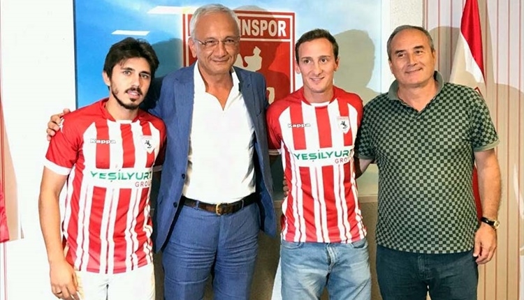 Samsunspor Ömer Kandemir ve Ahmet Cebe'yi transfer etti