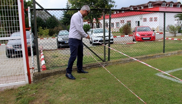 Samsunspor'da basın şeridi krizi! Alpay Özalan...