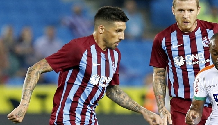 Trabzonspor'da Jose Sosa'dan Alanya maçı sonrası itiraf: 