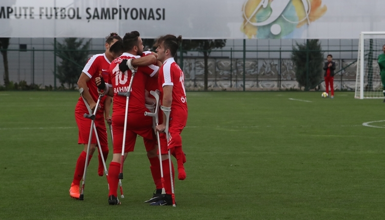 Ampute Milli Takımımız, Almanya'yı 7-0 yendi