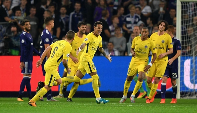 Anderlecht 0-4 PSG maçı özeti ve golleri (İZLE)