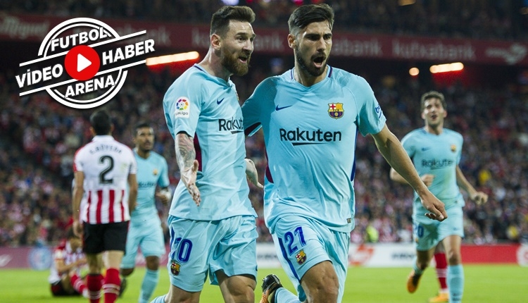 Athletic Bilbao 0-2 Barcelona maçı özeti ve golleri (İZLE)