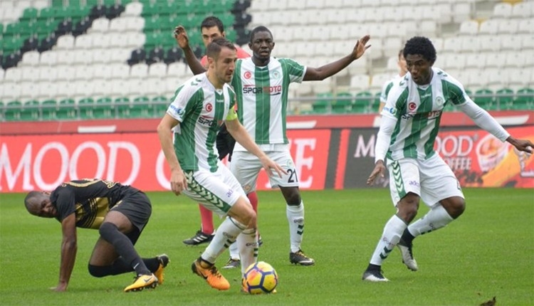 Atiker Konyaspor 1 - 0 Osmanlıspor maçın özeti ve golü (İZLE)