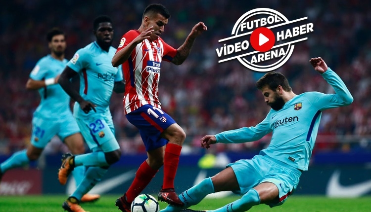 Atletico Madrid 1-1 Barcelona maçı özeti ve golleri