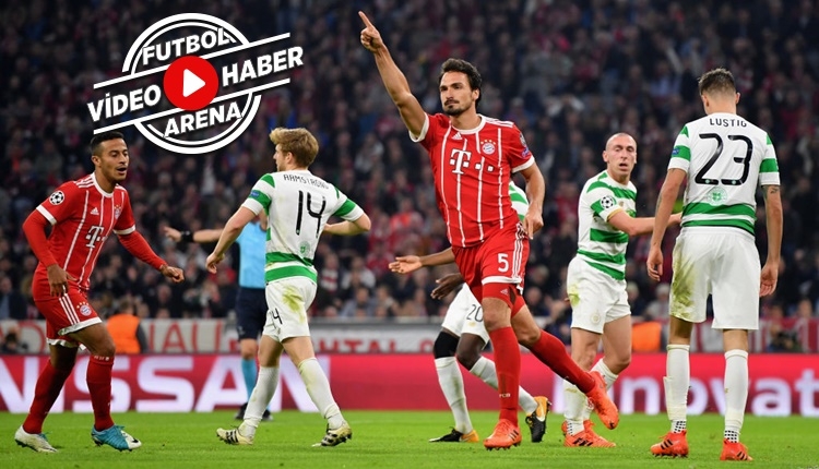 Bayern Münih 3-0 Celtic maçı özeti ve golleri (İZLE)