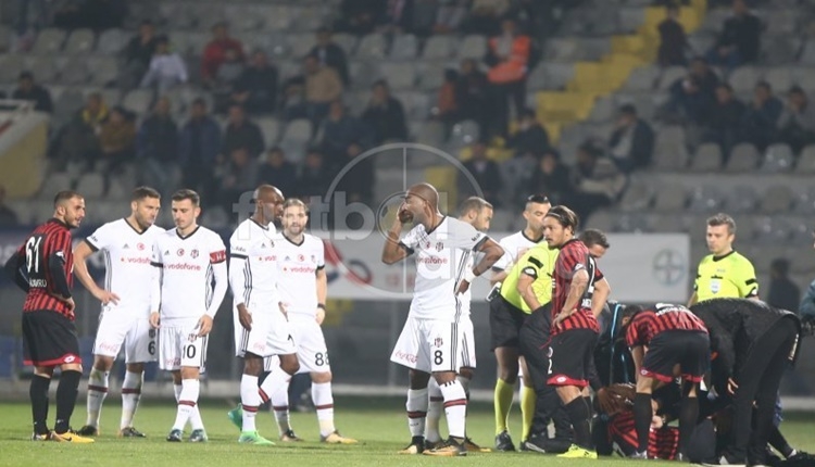 Beşiktaş en çok top kaybettiği 2. maçını oynadı