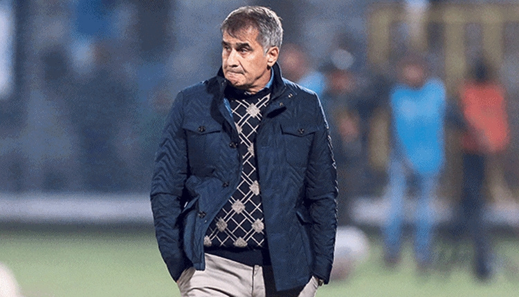 Beşiktaş'ta Şenol Güneş hasta hasta takımın başındaydı