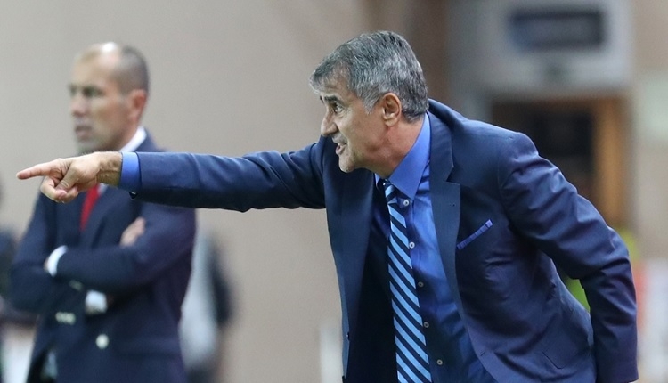 Beşiktaş'ta Şenol Güneş'ten Monaco maçı sonrası mesaj: 'Ders alırız inşallah.'