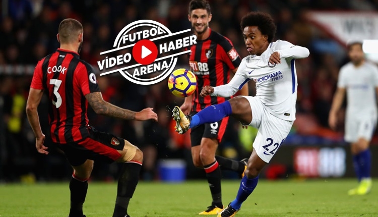 Bournemouth 0-1 Chelsea maçı özeti ve golü (İZLE)