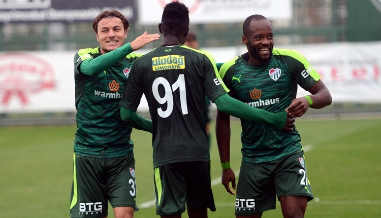 Bursaspor - Boluspor hazırlık maçı sonucu