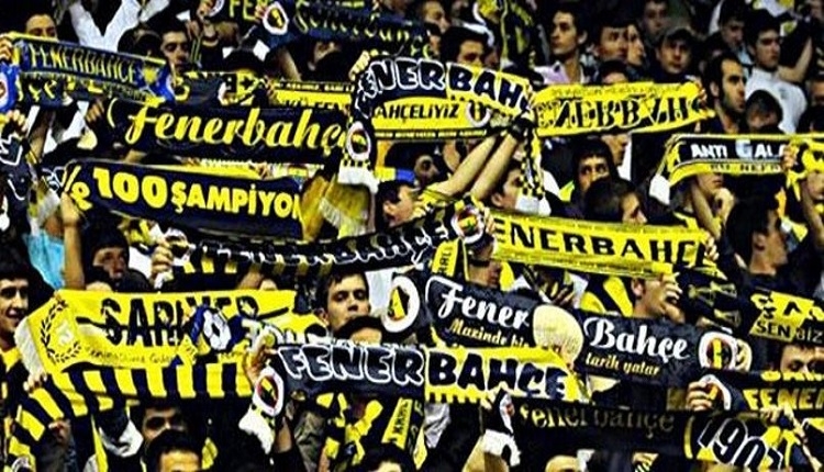 Fenerbahçe taraftarlarından Galatasaray'a gönderme