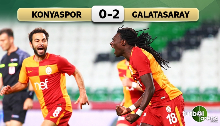 Konyaspor 0-2 Galatasaray maç özeti ve golleri (İZLE)