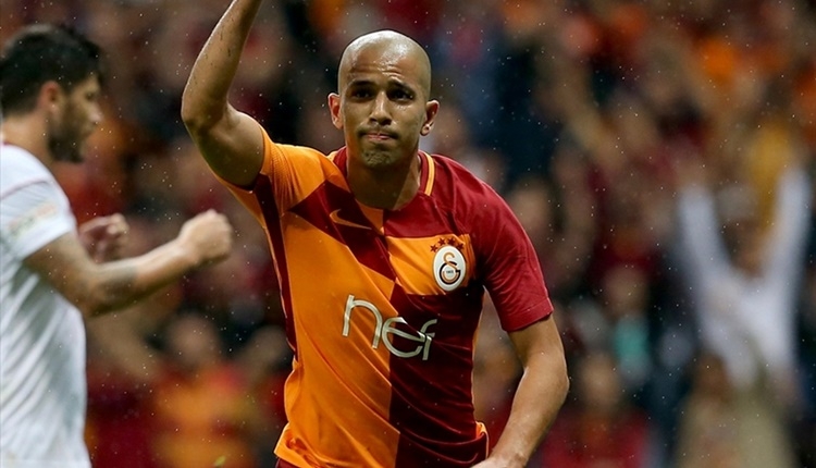 Galatasaray'da Sofiane Feghouli'den 2'de 2