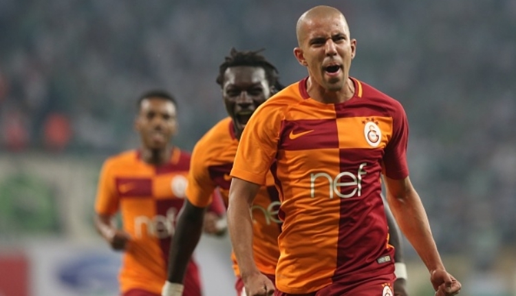 Galatasaray'da Sofiane Feghouli'den Fenerbahçe mesajı