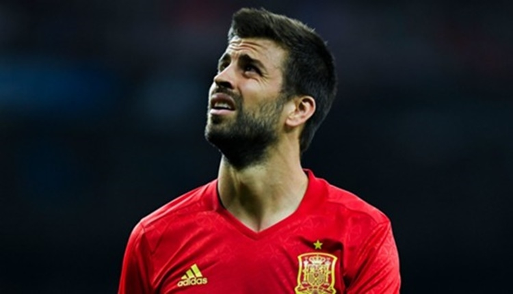 İspanya'da Gerard Pique protesto edildi