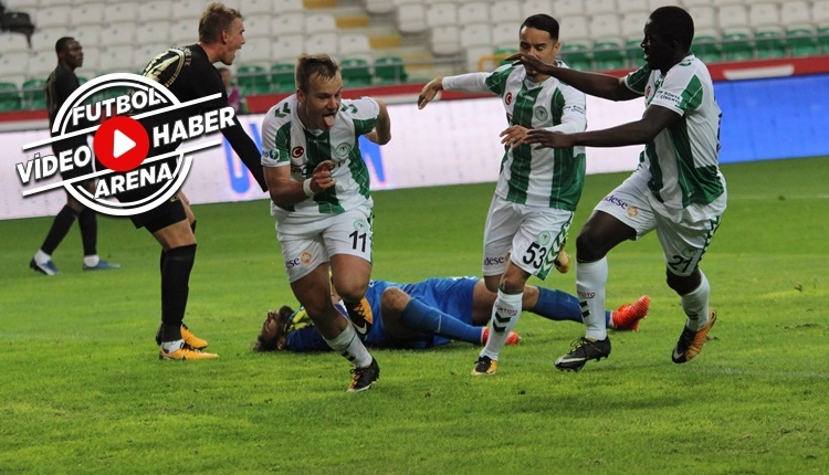 Konyaspor 1-0 Osmanlıspor maçı özeti ve golü (İZLE)