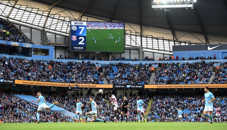 Manchester City 7-2 Stoke City maçı özeti ve golleri