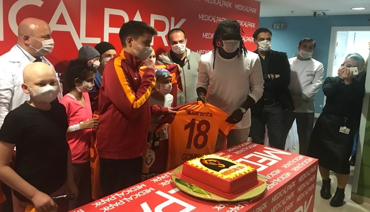 Bafetimbi Gomis'ten alkışlanacak ziyaret! 'Bir baba olarak...'