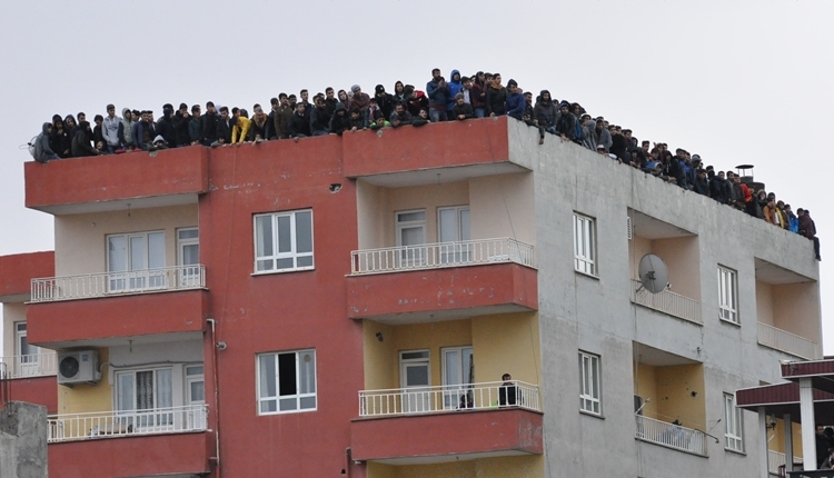 Batman Petolspor - Konyaspor maçında ilginç görüntü!