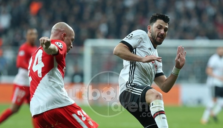 Beşiktaşlı Tolgay Arslan Monaco'ya duvar ördü