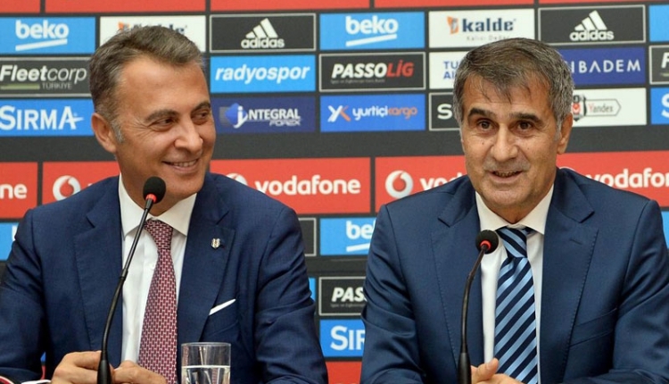 Beşiktaş'ta Fikret Orman ve Şenol Güneş zirvede