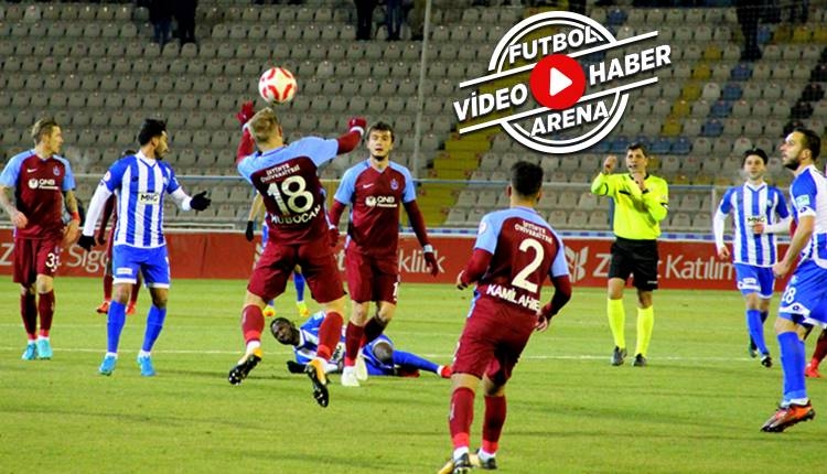 Erzurumspor 0-4 Trabzonspor maçı özeti ve golleri (İZLE)