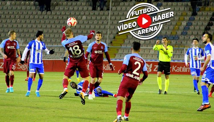 Erzurumspor 0-4 Trabzonspor maçı özeti ve golleri (İZLE)