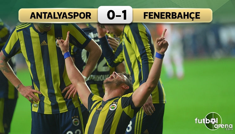 Antalyaspor 0-1 Fenerbahçe maç özeti ve golü (İZLE)