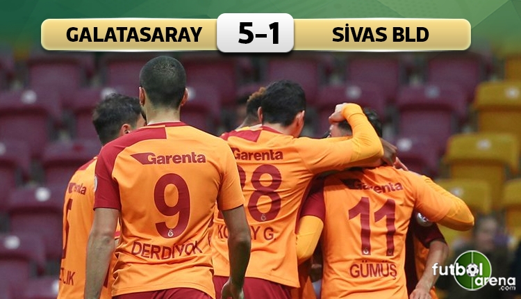 Galatasaray'dan Sivas Belediyespor'a farklı tarife!