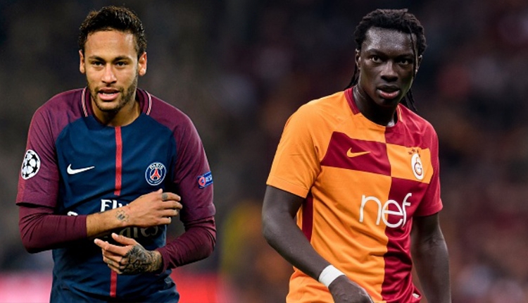 Galatasaraylı Bafetimbi Gomis, Neymar'ı solladı