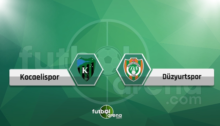 Kocaelispor - Düzyurtspor canlı ve şifresiz İZLE