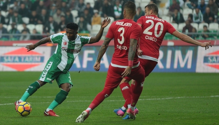 Konyaspor 1-1 Antalyaspor maç özeti ve golleri (İZLE)