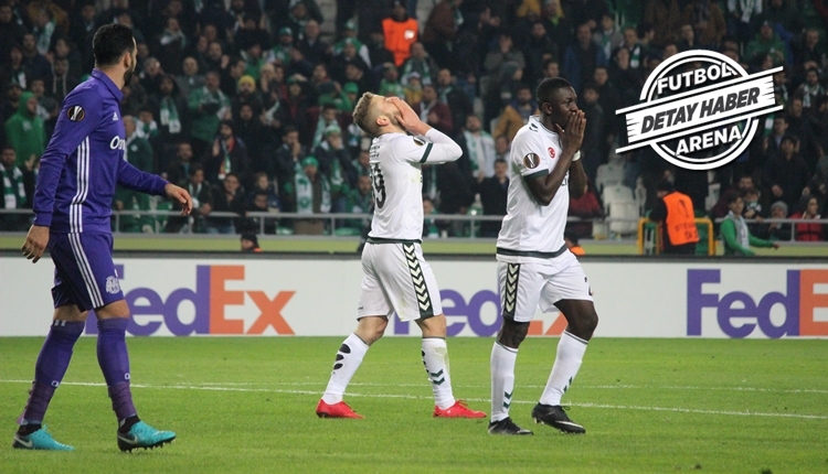 Konyasporun son dakika kabusu