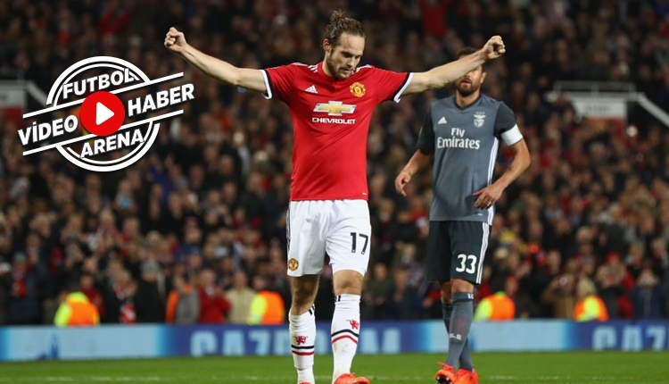 Manchester United 2-0 Benfica maçı özeti ve golleri (İZLE)