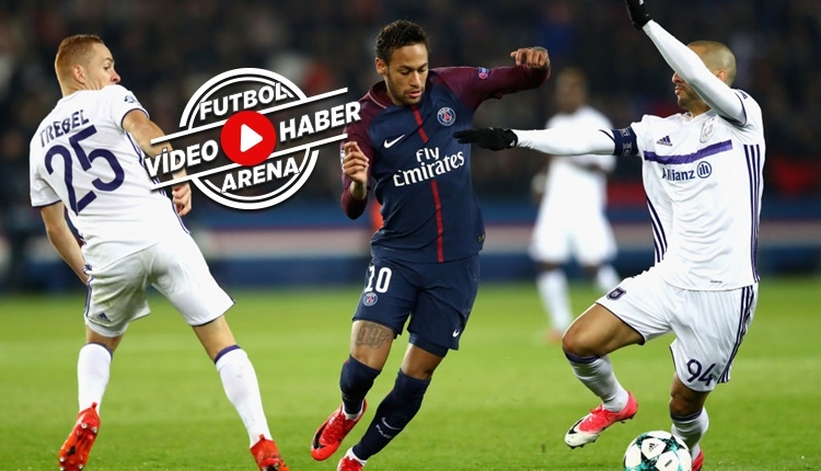 PSG 5-0 Anderlecht maçı özeti ve golleri (İZLE)