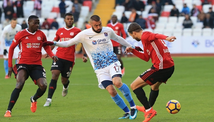 Sivasspor 1 - 2 Trabzonspor maç özeti ve golleri (İZLE)