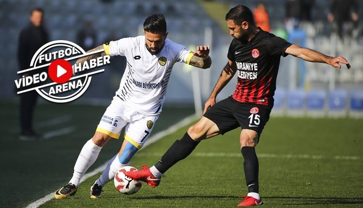 Ankaragücü 2-1 Ümraniyespor maçı özeti ve golleri (İZLE)