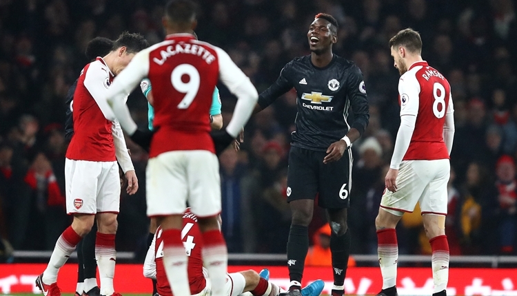 Arsenal 1-3 Manchester United maç özeti ve golleri (İZLE)