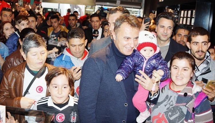 Beşiktaş Başkanı Fikret Orman, Aydın'da izdihamla karşılandı