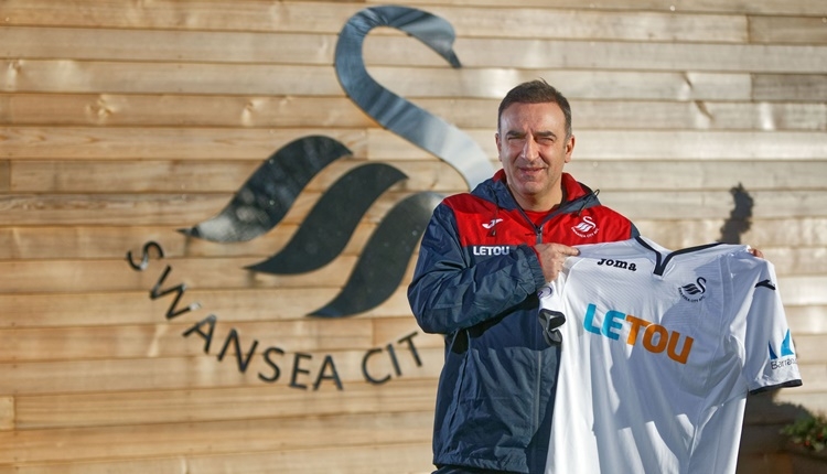 Beşiktaş'ın eski çalıştıcısı Carlos Carvalhal, Swansea City'nin başına geçti