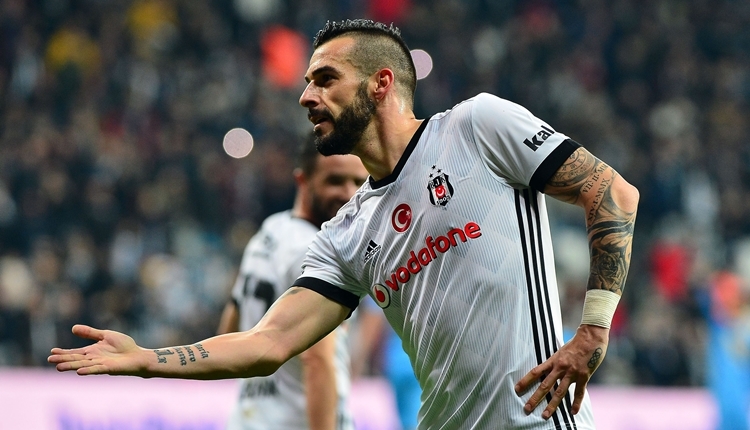 Beşiktaş'ta Alvaro Negredo bir ilki yaşadı