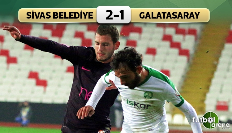 Sivas Belediyespor 2-1 Galatasaray maç özeti ve golleri (İZLE)