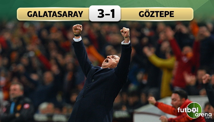 Galatasaray 3-1 Göztepe maç özeti ve golleri (İZLE)
